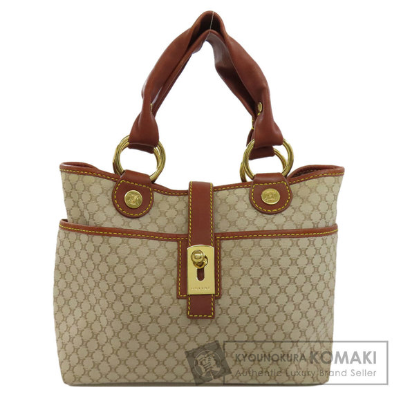 Celine Canvas Macadam Handbag - Picture 1 of 9